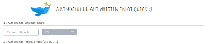 支持 dd 命令的简单的 GUI 实用程序